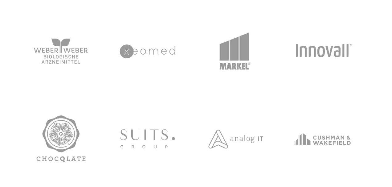 Social Proof Beispiel mit Logos