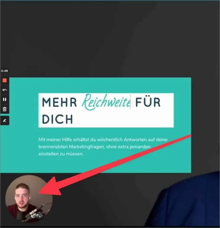 Push-Marketing: Sende Kunden individualisierte Videos mit deinem Gesicht zu, um auf dich aufmerksam zu machen.