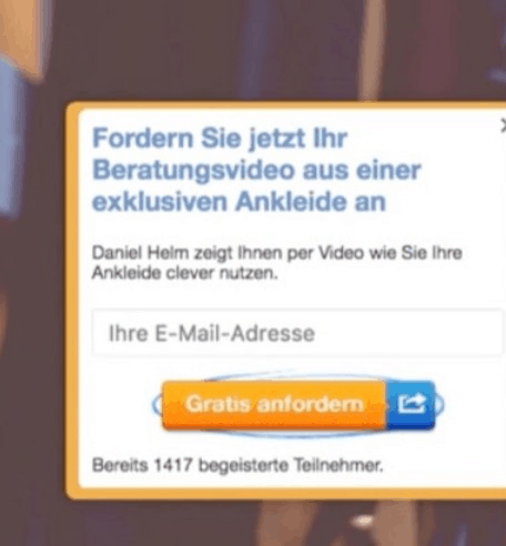 Beispiel Lead Magnet: Videotour