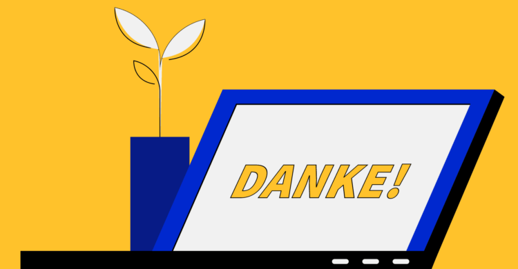 Danke-Seite